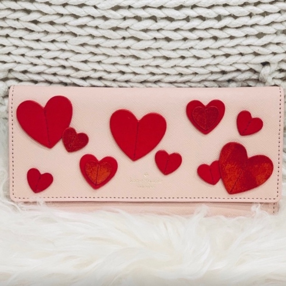 Kate Spade Heart It Harling Wallet ❤️ pink